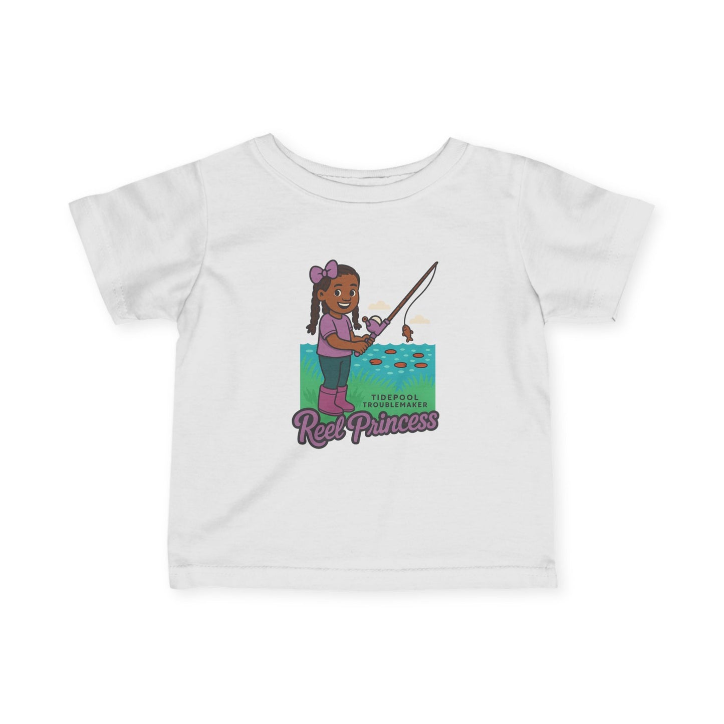 "Reel Princess" Infant Tee