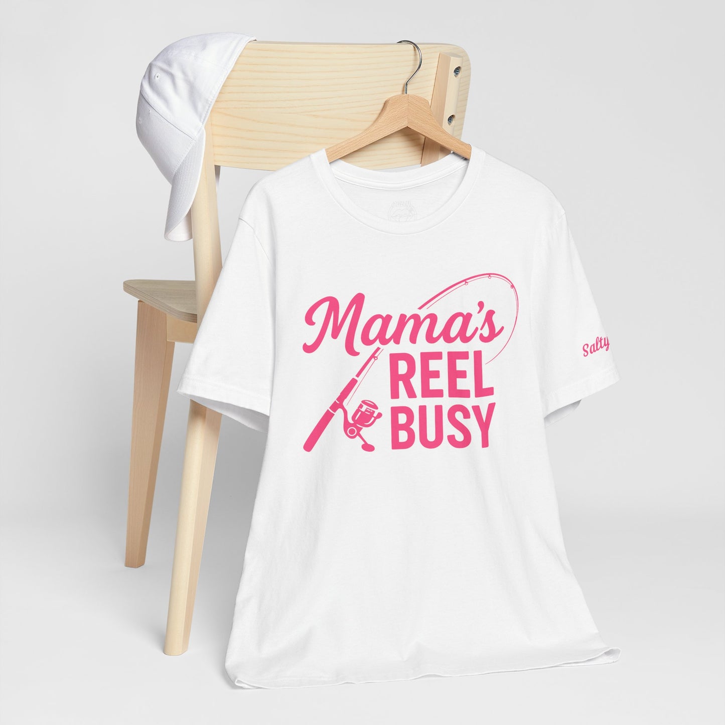 "Mama's Reel Busy" Tee Women