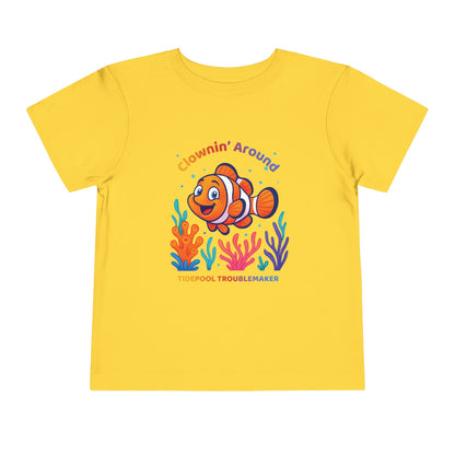 "Clownin' Around" Toddler Tee Unisex