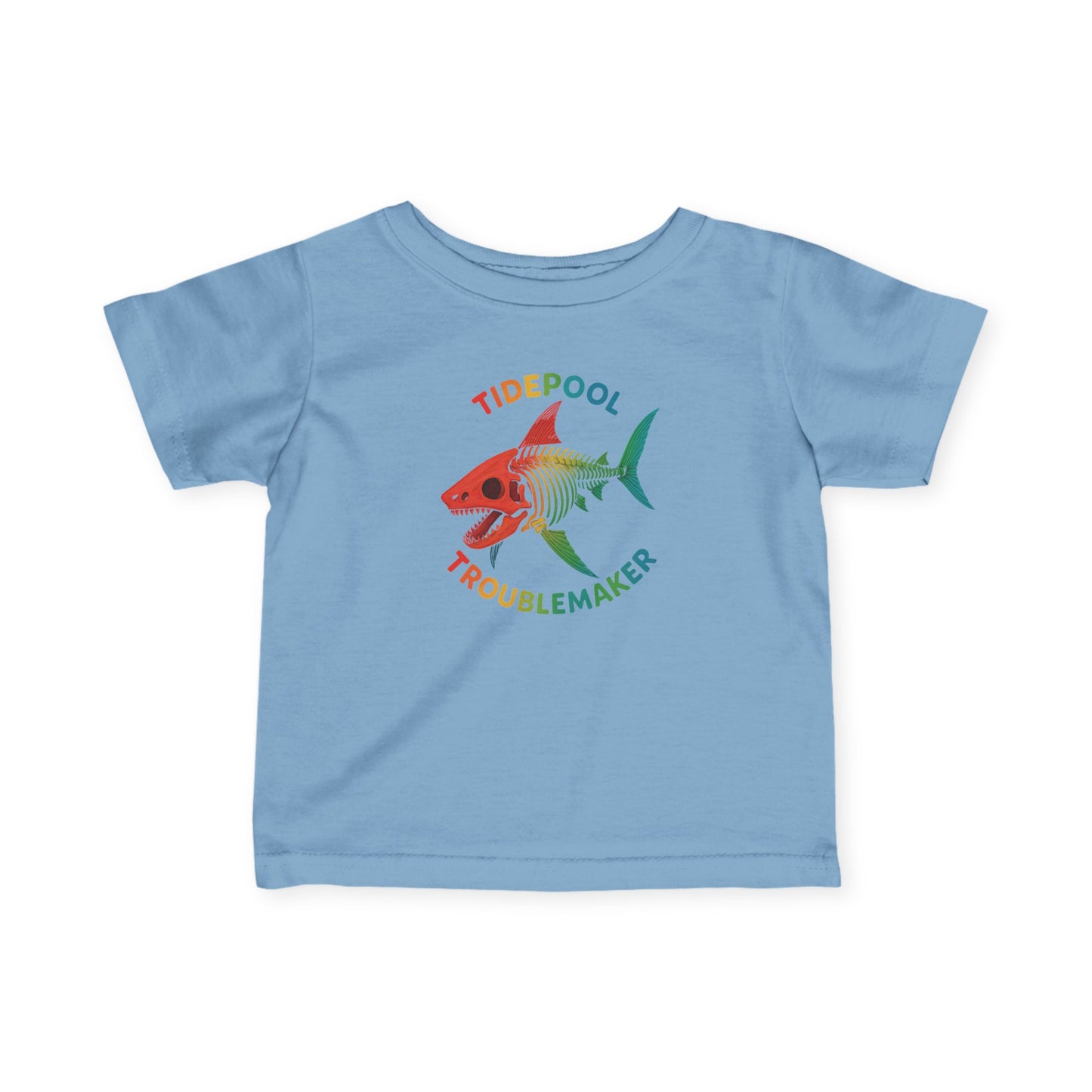 Infant Boys Shark Tee - Shark Bones
