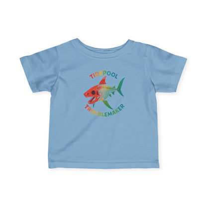Infant Boys Shark Tee - Shark Bones