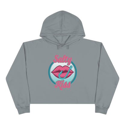 Chic "Salty Kiss" Crop Hoodie