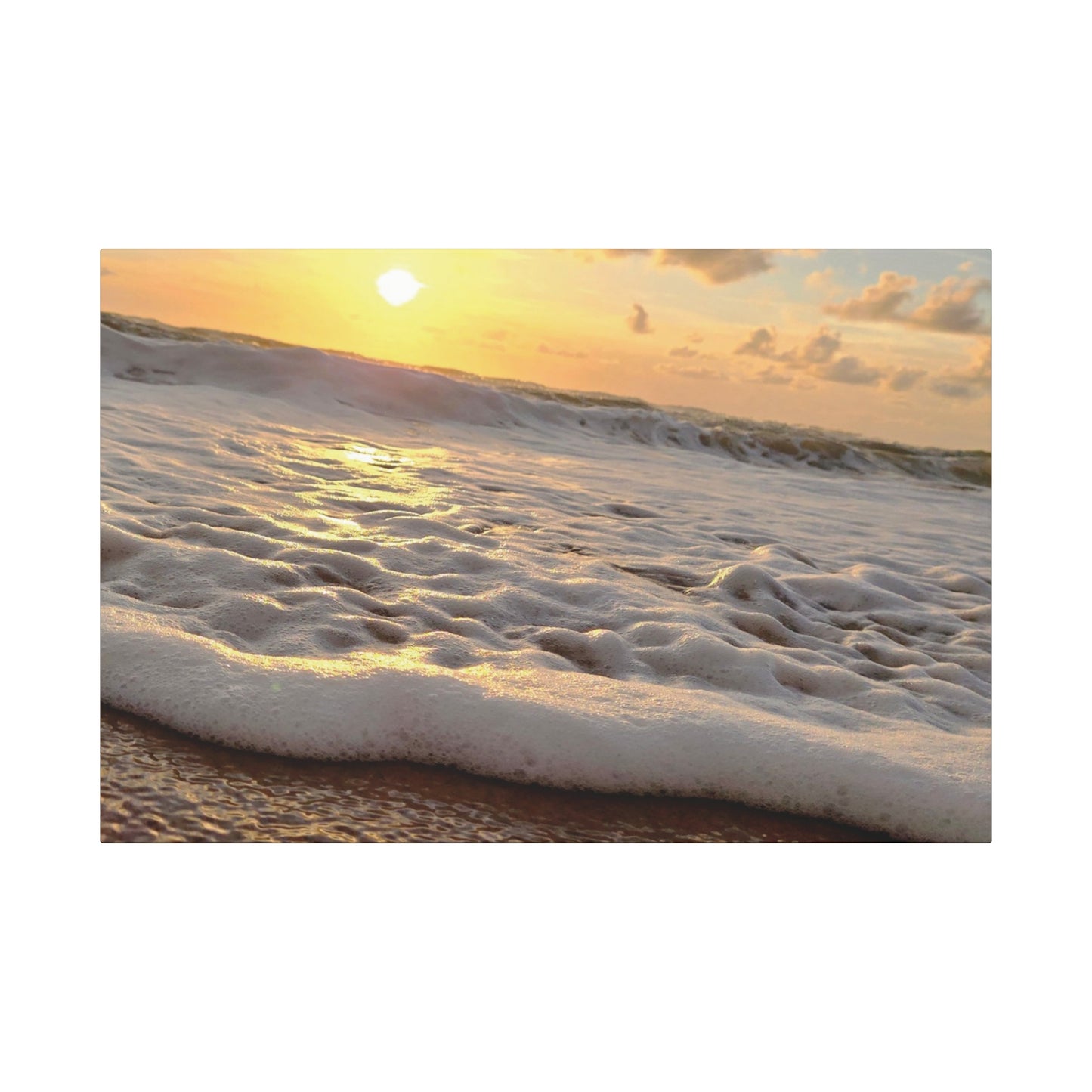 Coastal Canvas Wall Art, Ocean Sunset Wraps, Beach Home Decor, Nautical Wall Art, Coastal Living, Nature Print