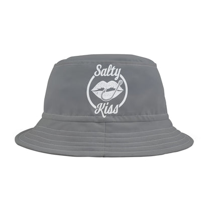 "Salty Kiss" Bucket Hat - white logo