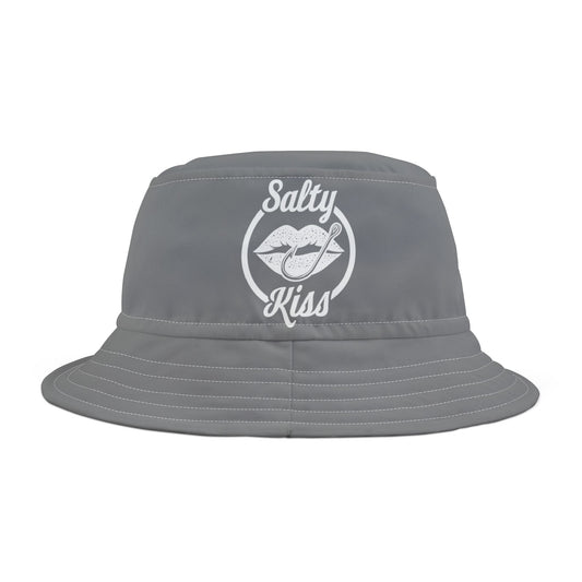 "Salty Kiss" Bucket Hat - white logo