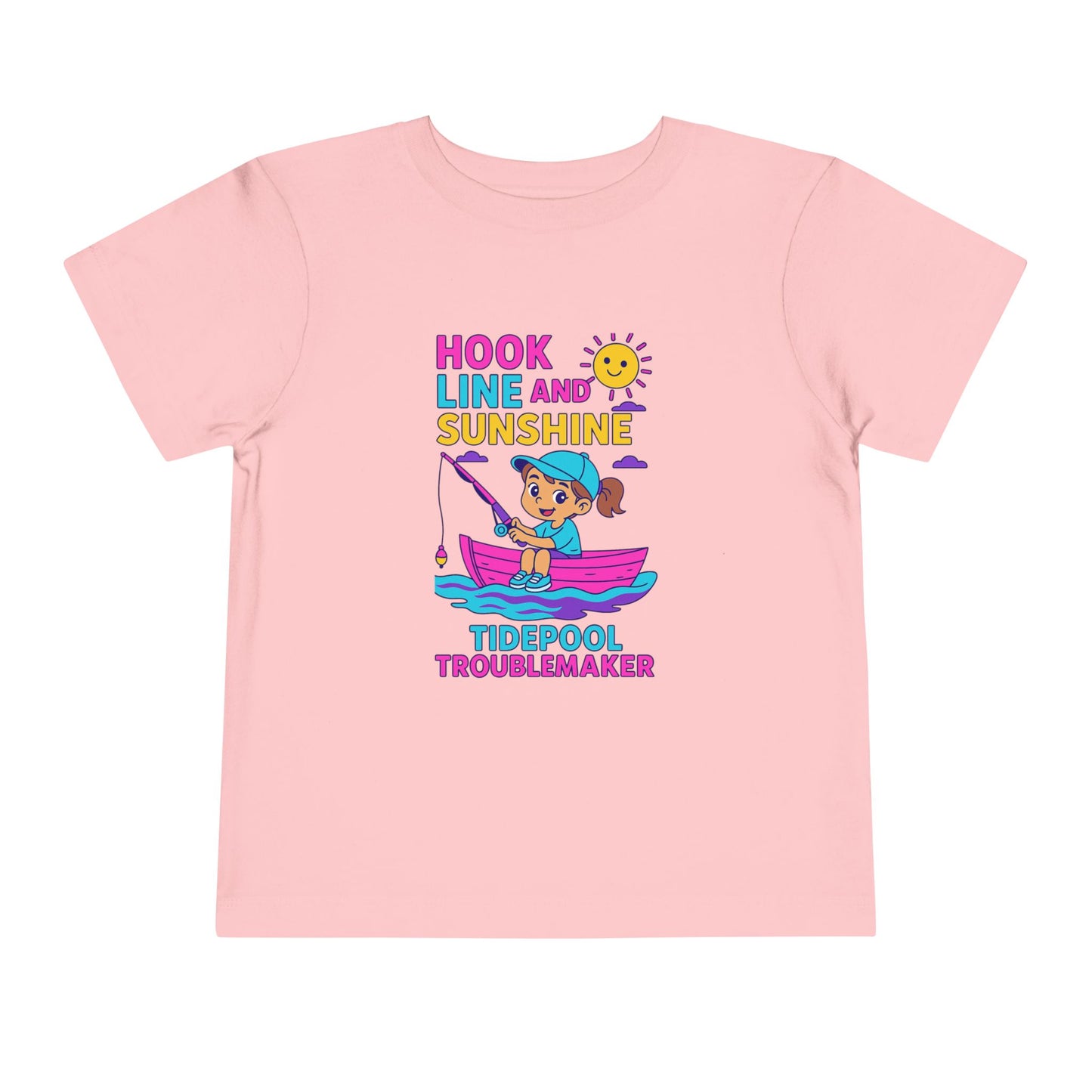 "Hook Line and Sunshine" Toddler Tee
