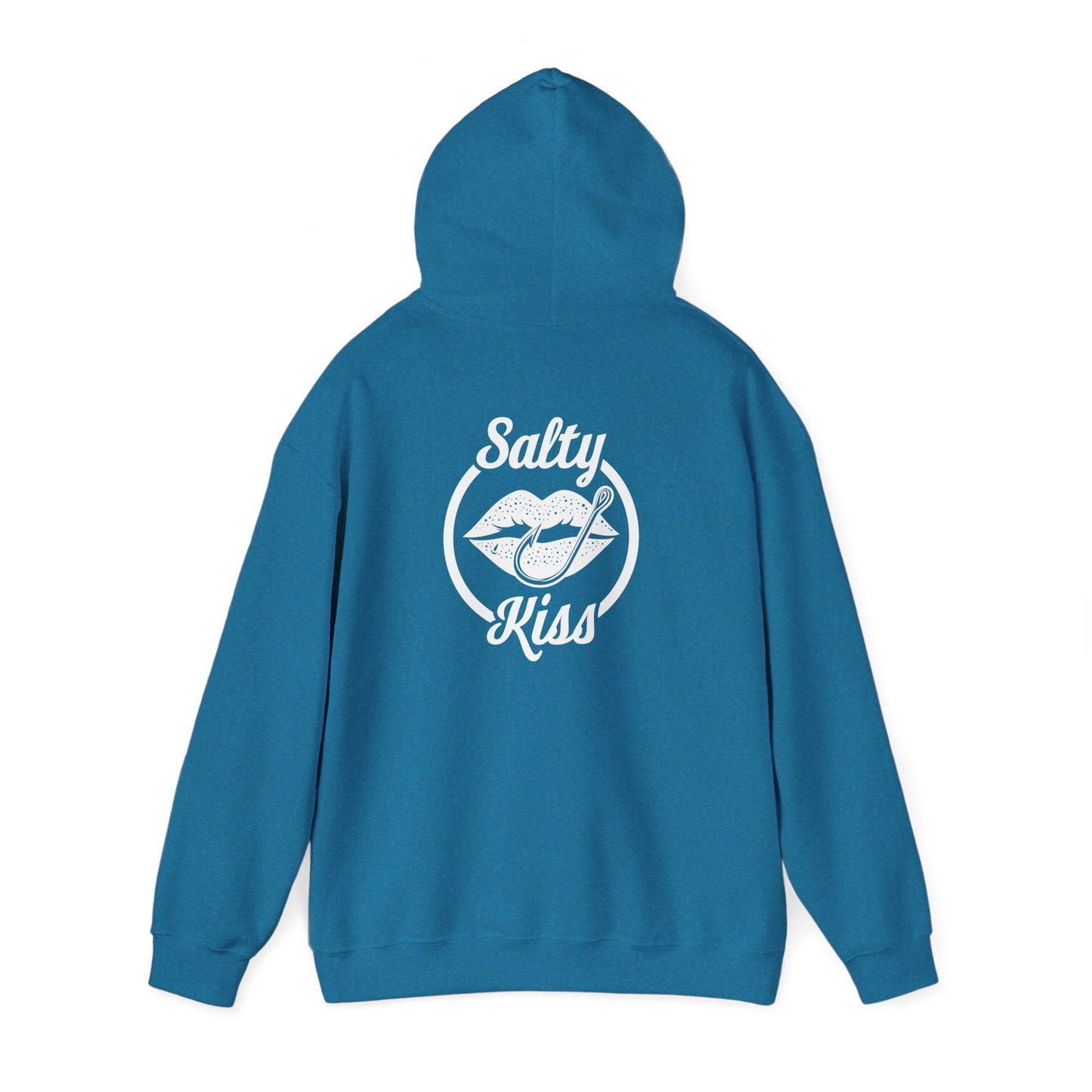"Salty Kiss" Heavy Blend™ Hoodie - white logo