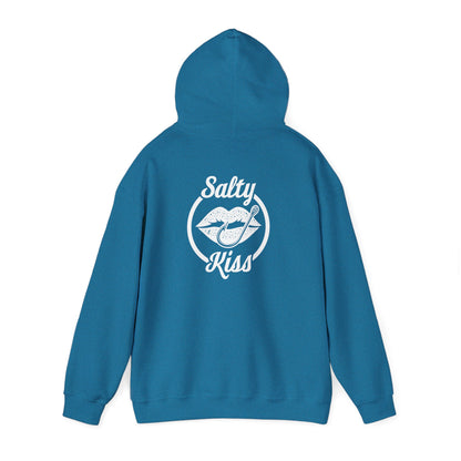 "Salty Kiss" Heavy Blend™ Hoodie - white logo
