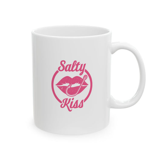 Salty Kiss Ceramic Mug - Stylish Coffee Cup