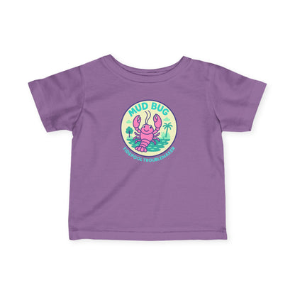 Infant Girls Crawfish Tee - Mud Bug