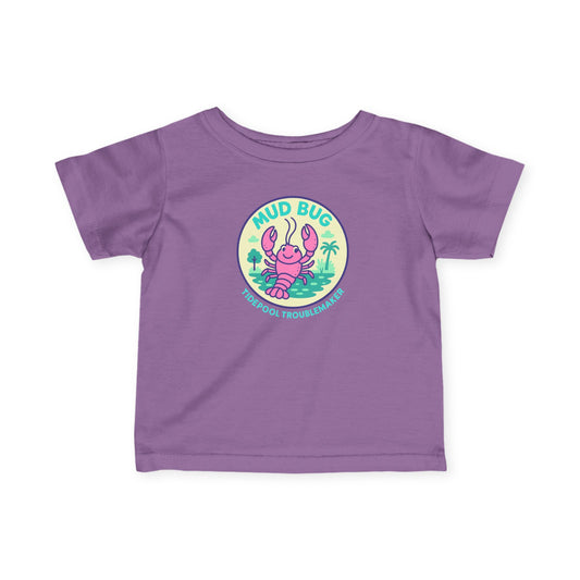 Infant Girls Crawfish Tee - Mud Bug