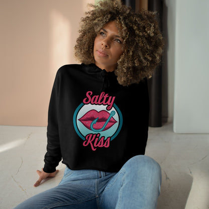 Chic "Salty Kiss" Crop Hoodie
