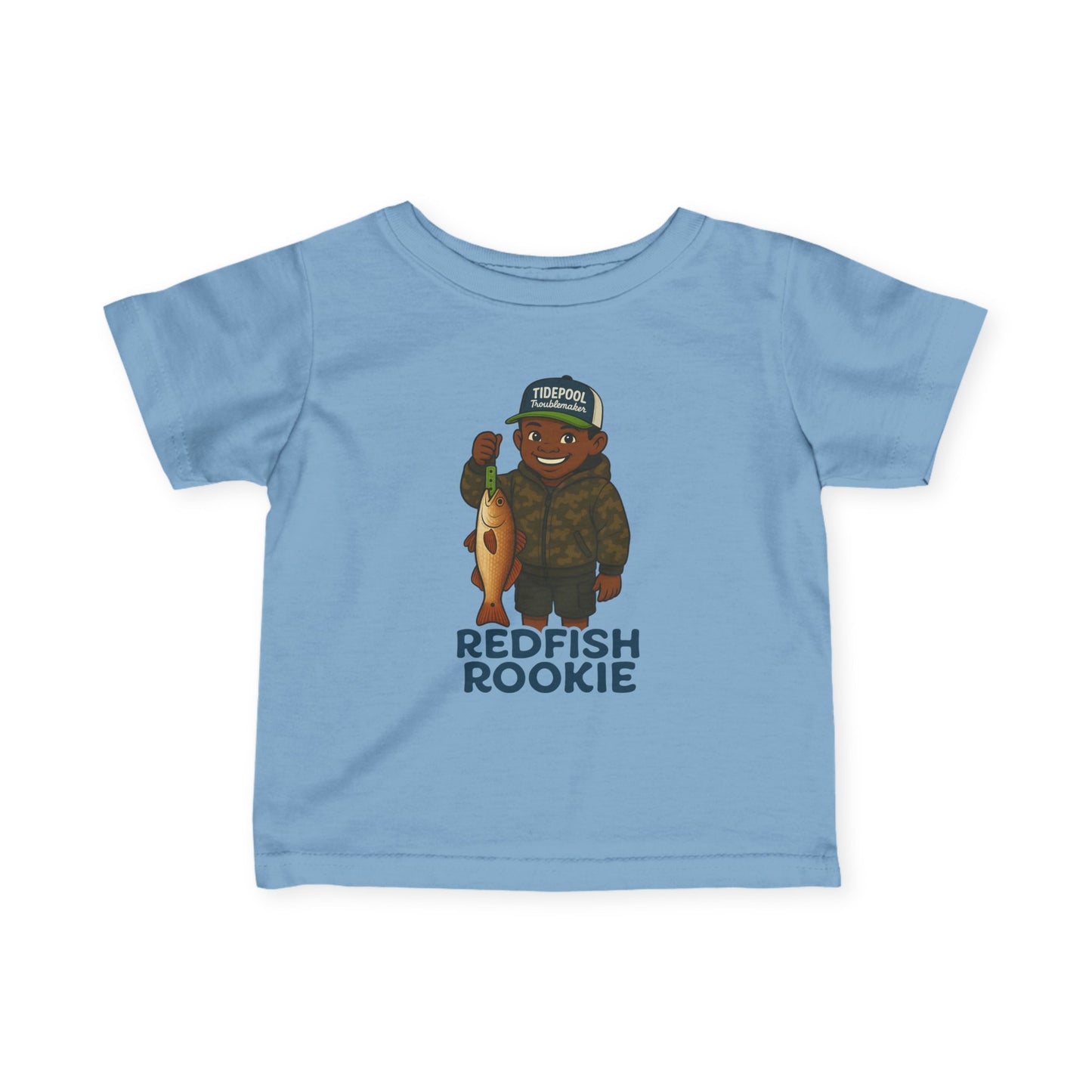 Infant Boys Fishing Tee - Redfish Rookie