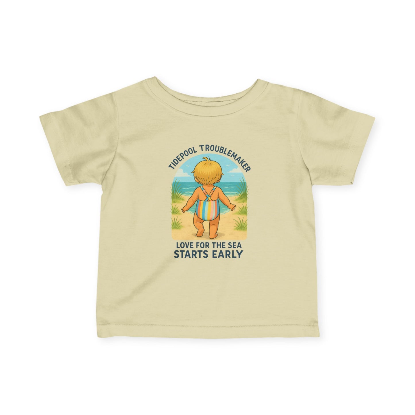 "Love for the Sea Starts Early" Infant Tee