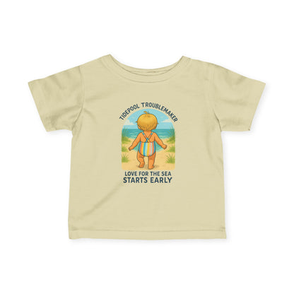 "Love for the Sea Starts Early" Infant Tee