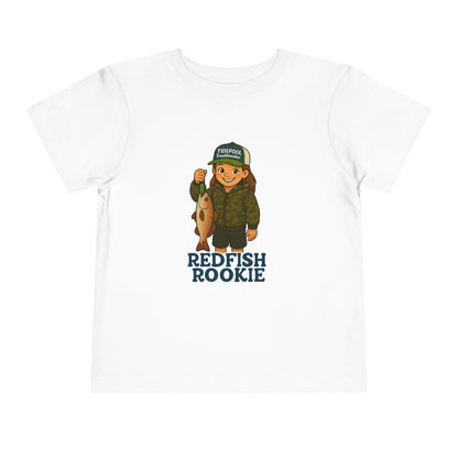 Toddler Girls Fishing Tee – Redfish Rookie