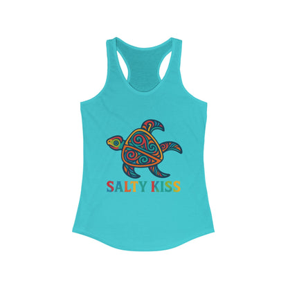"Psychedelic Turtle" Racerback Tank