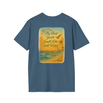 "My Best Years Smell Like Salt Water" Tee