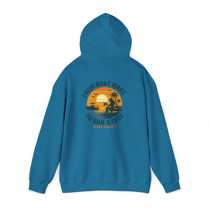 "From Boat Wake to Bar Stool" Hoodie