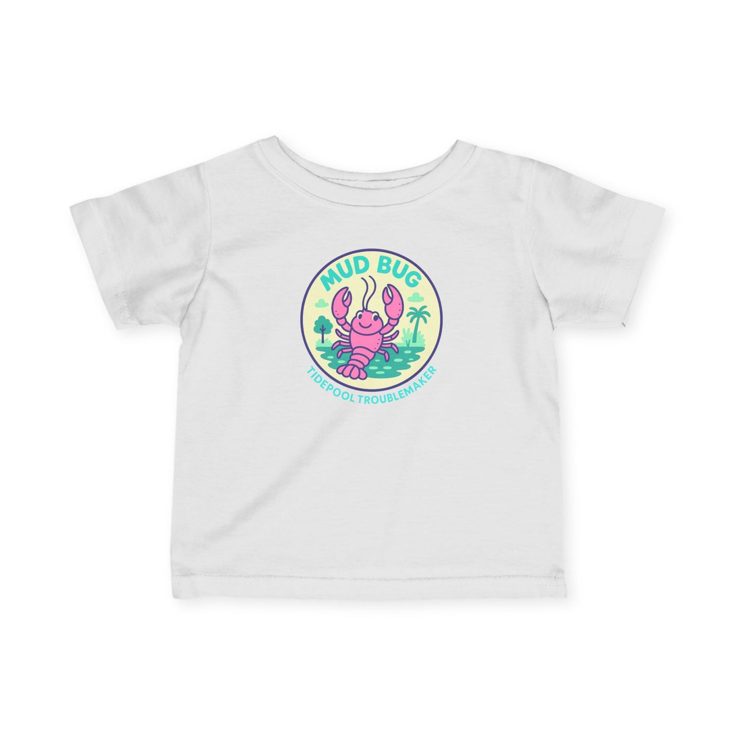 Infant Girls Crawfish Tee - Mud Bug