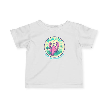 Infant Girls Crawfish Tee - Mud Bug