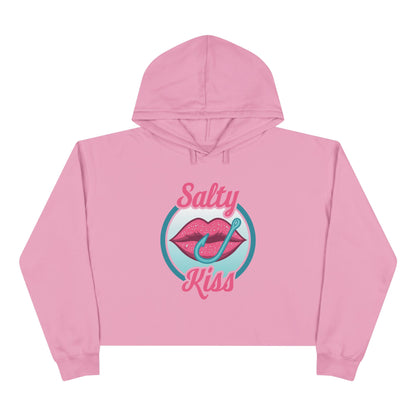 Chic "Salty Kiss" Crop Hoodie
