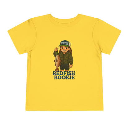 Toddler Girls Fishing Tee – Redfish Rookie