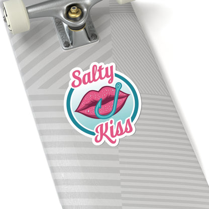 Salty Kiss Stickers - Fun Beach Vibe Decals