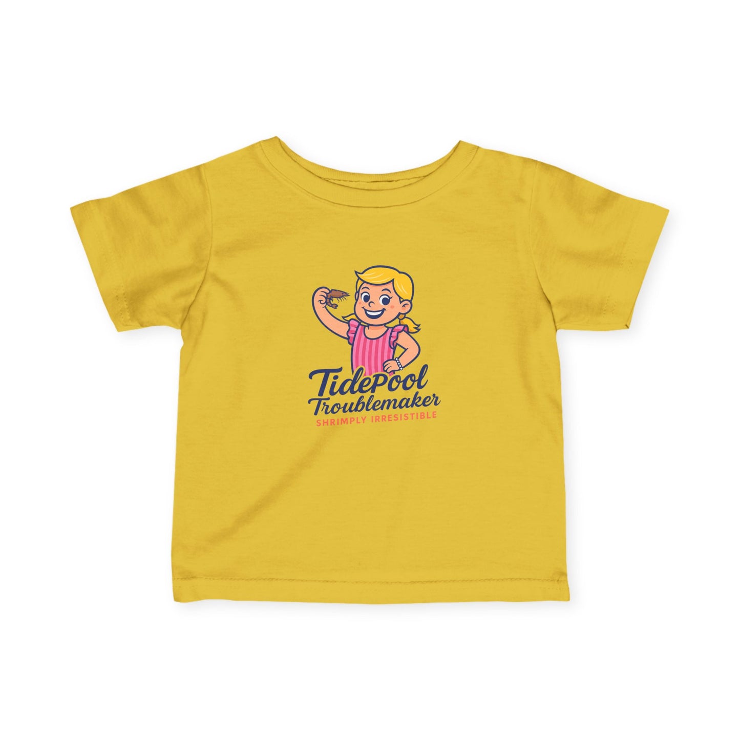 "Shrimply Irresistible" Infant Tee