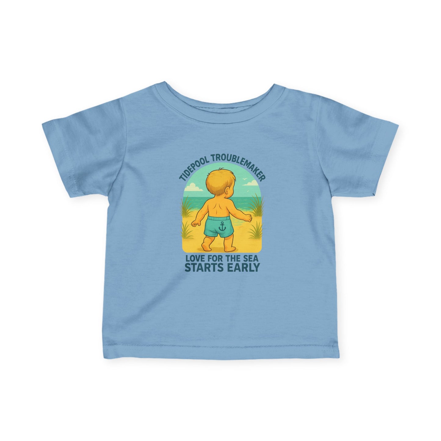 "Love for the Sea Starts Early" Infant Tee
