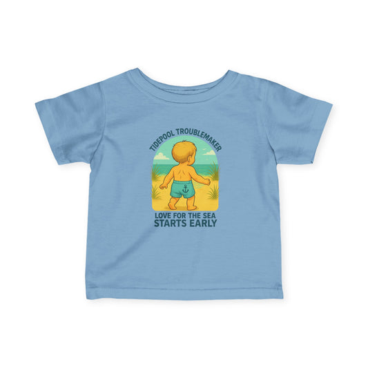 "Love for the Sea Starts Early" Infant Tee