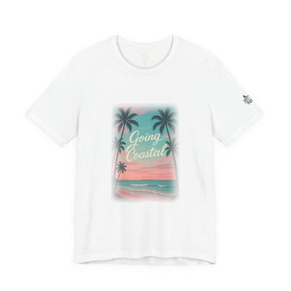 "Going Coastal Beach Scene" Tee Women
