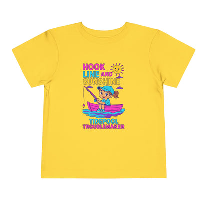 "Hook Line and Sunshine" Toddler Tee