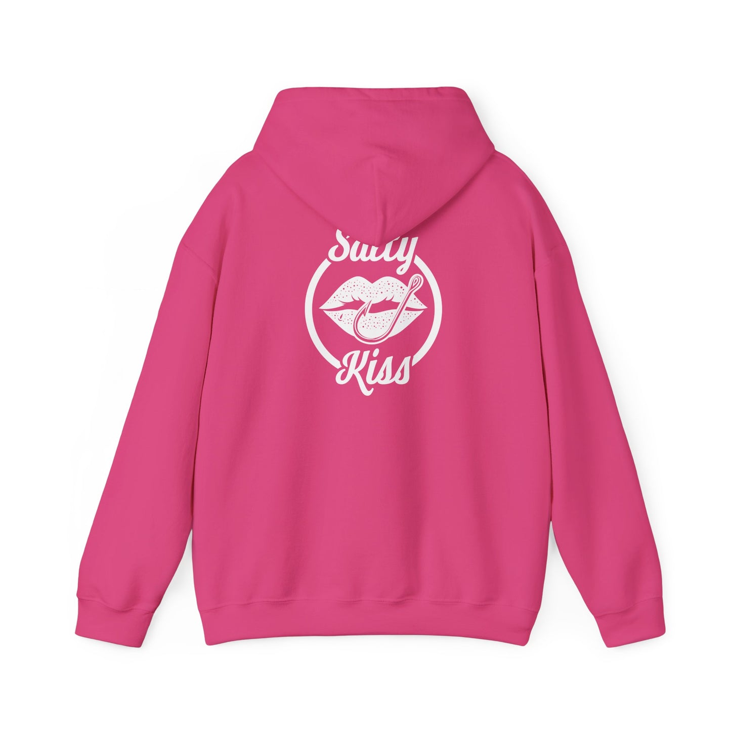 "Salty Kiss" Heavy Blend™ Hoodie - white logo