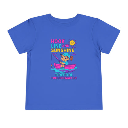 "Hook Line and Sunshine" Toddler Tee