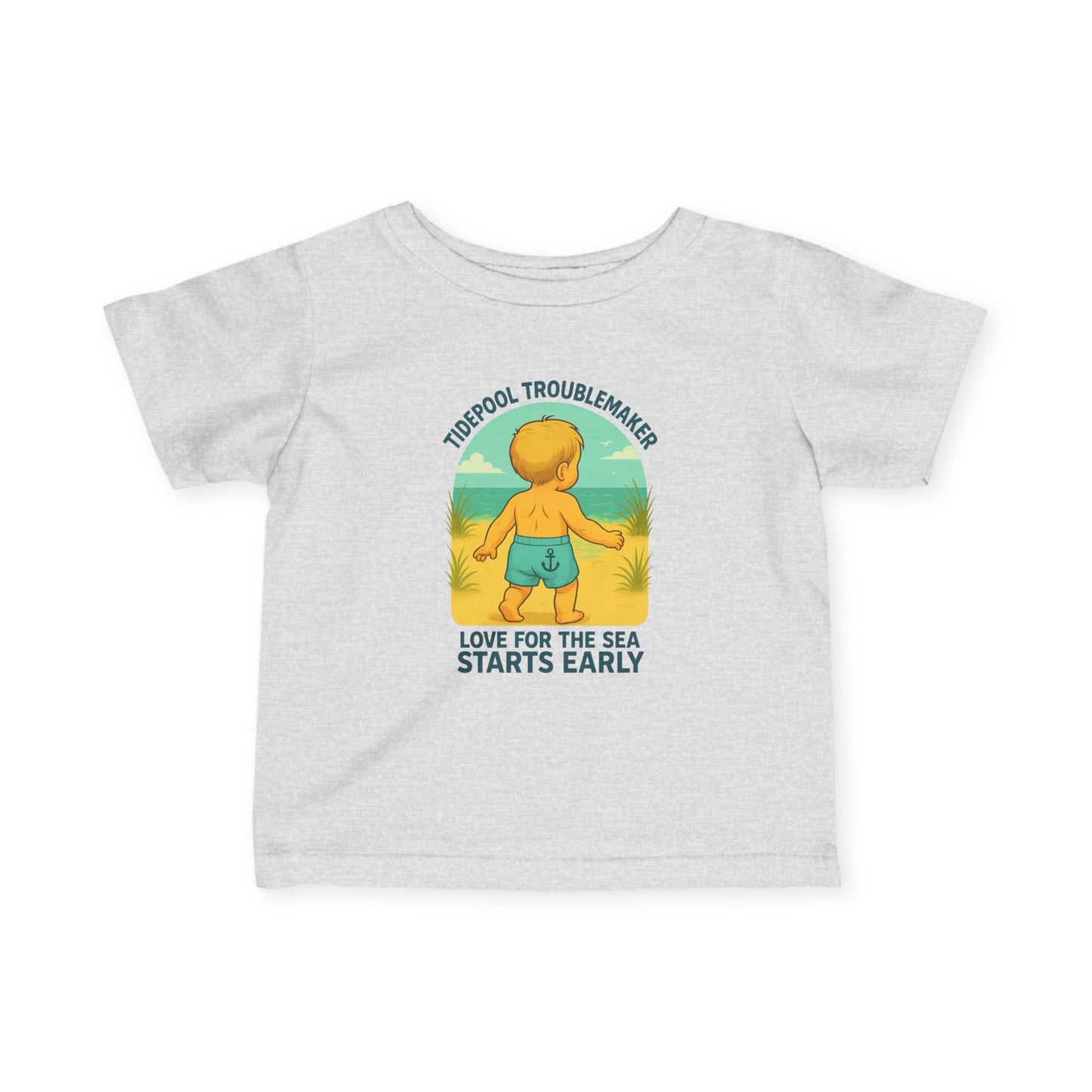 "Love for the Sea Starts Early" Infant Tee