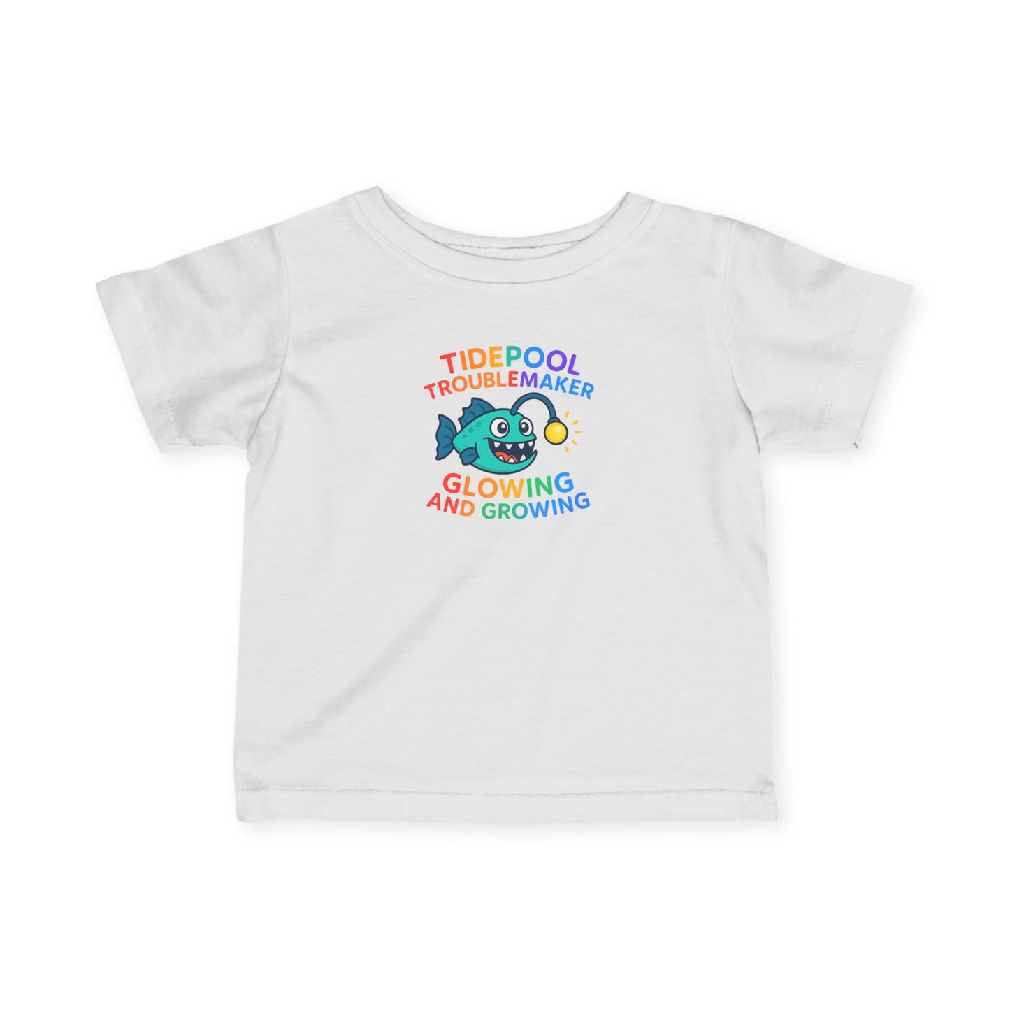 "Glowing and Growing" Infant Tee Unisex