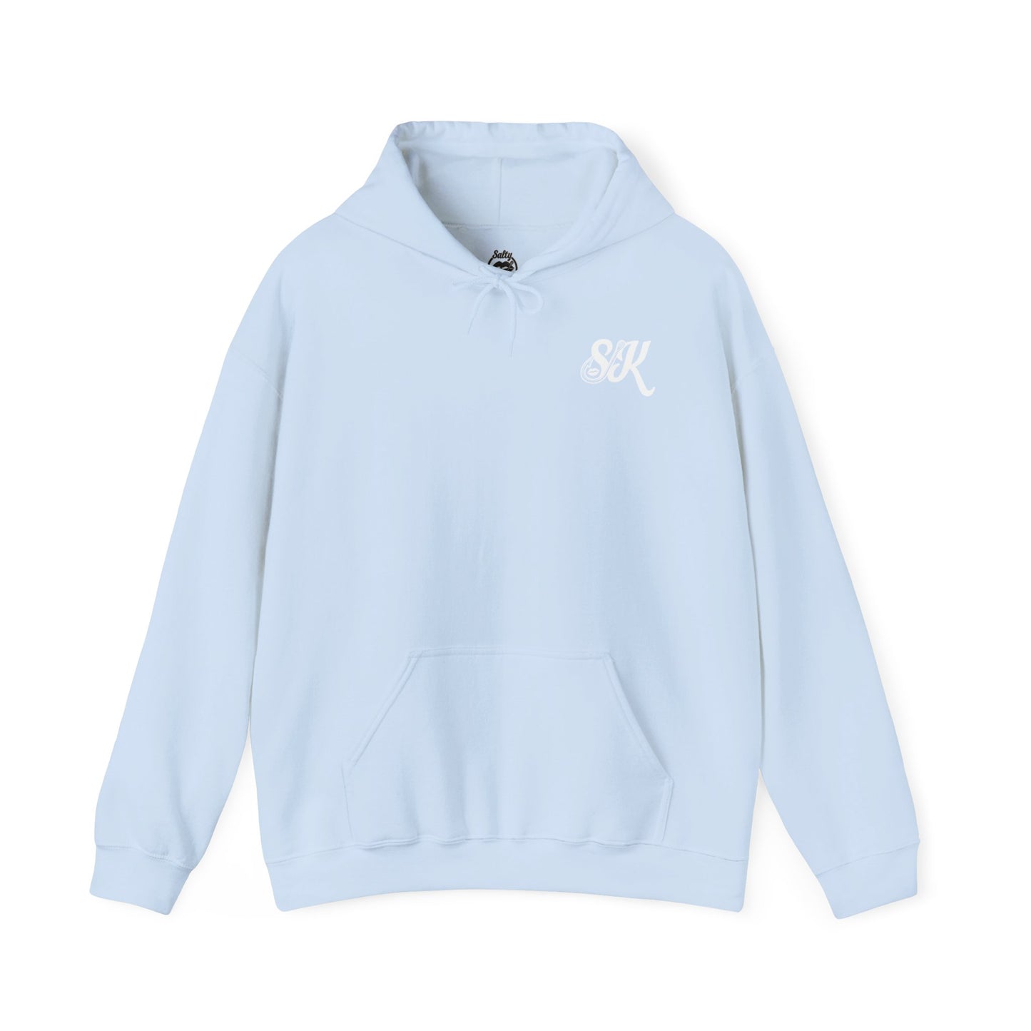 "Salty Kiss" Heavy Blend™ Hoodie - white logo