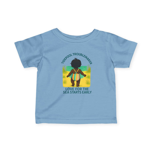 Infant Girls Beach Tee - Love for the Sea Starts Early