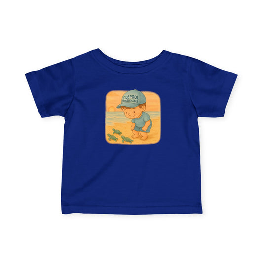 Infant Boys Turtle Tee - Baby Turtle