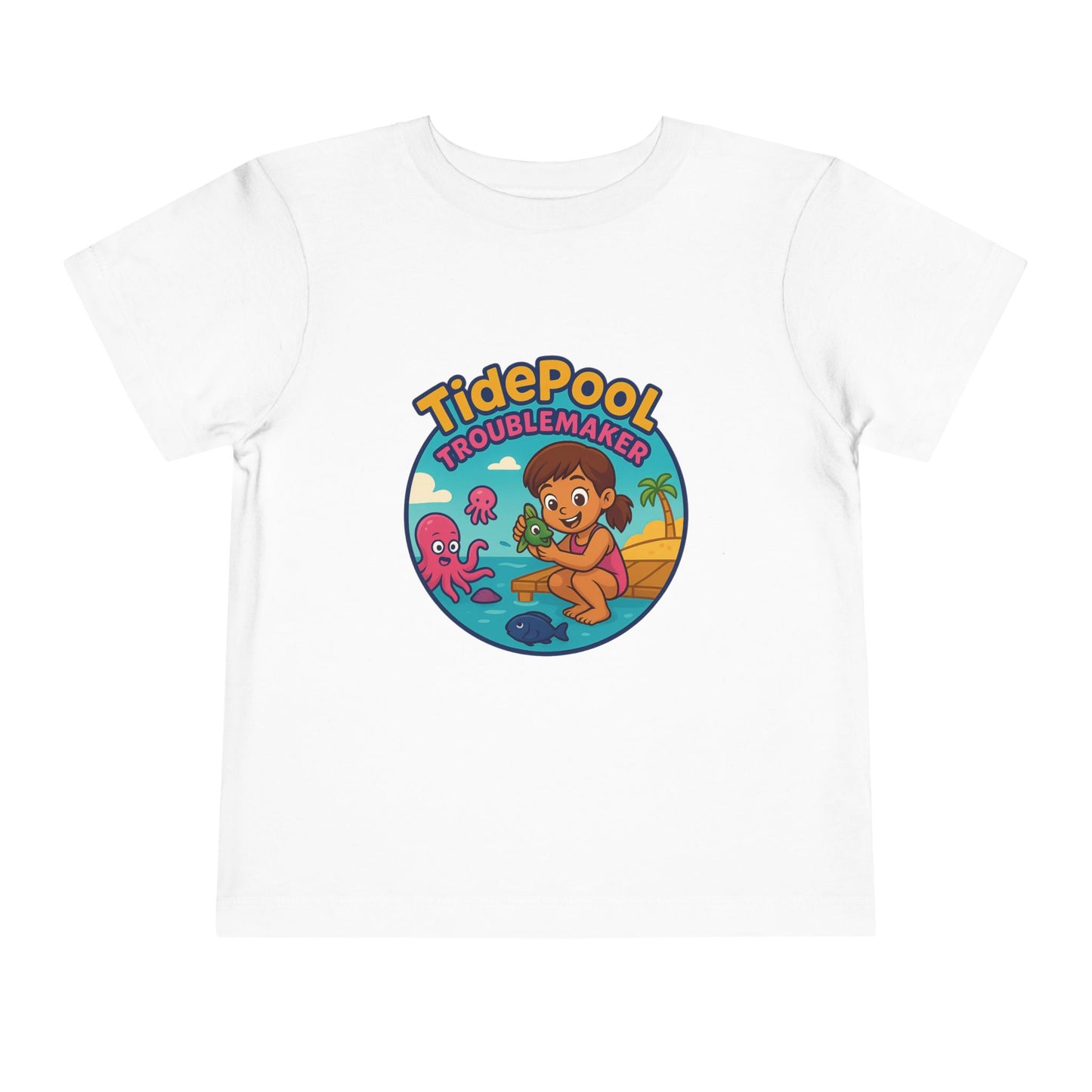 "TIDEPOOL TROUBLEMAKER" Toddler Tee