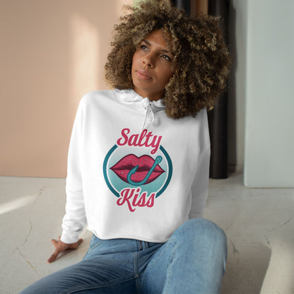 Chic "Salty Kiss" Crop Hoodie