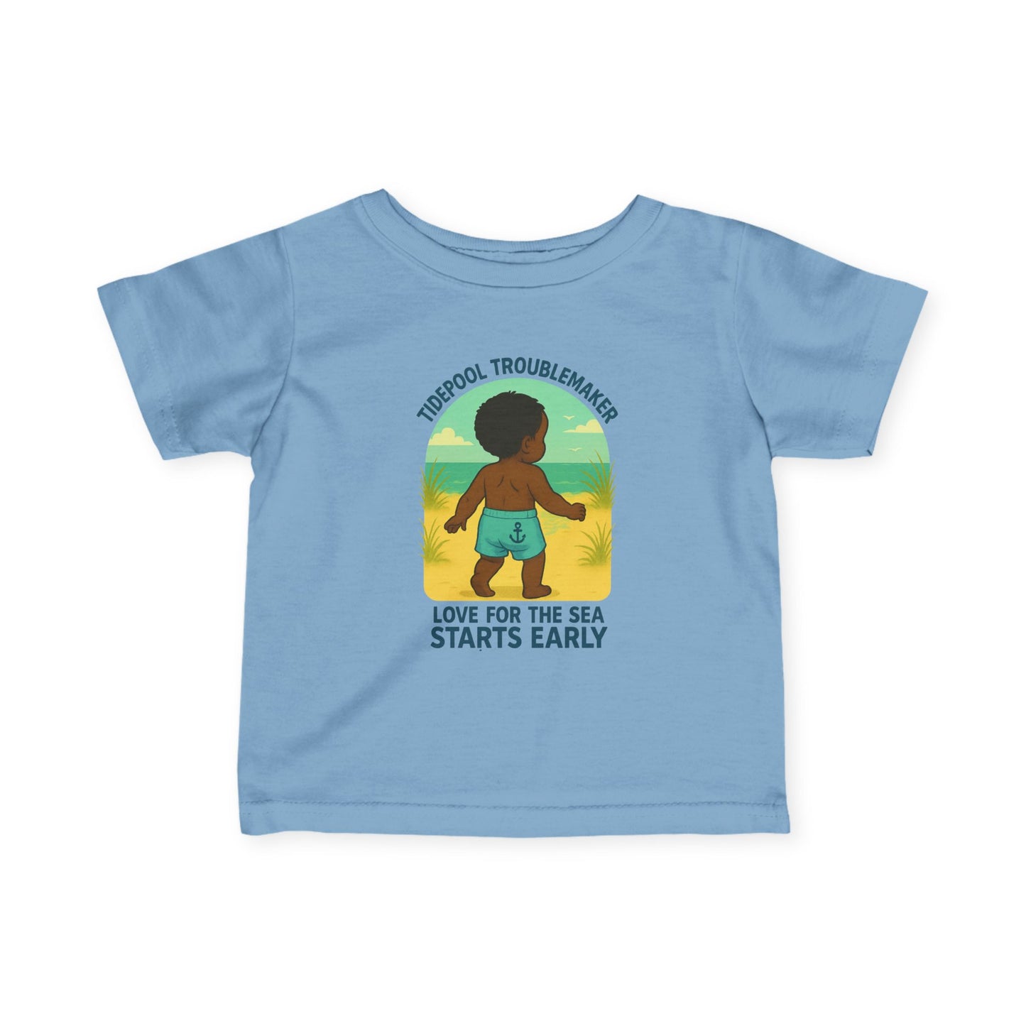 "Love for the Sea Starts Early" Infant Tee