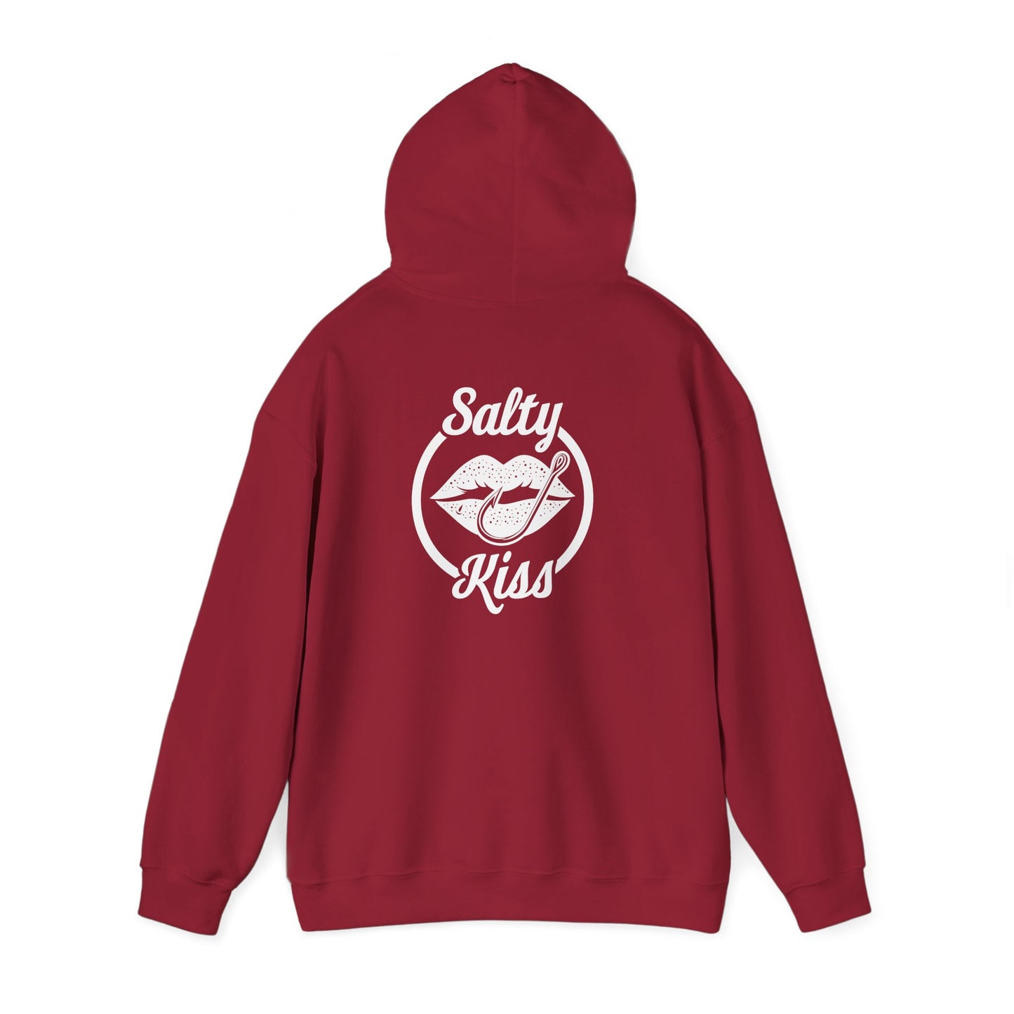 "Salty Kiss" Heavy Blend™ Hoodie - white logo