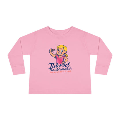 "Shrimply Irresistible" Toddler Long Sleeve