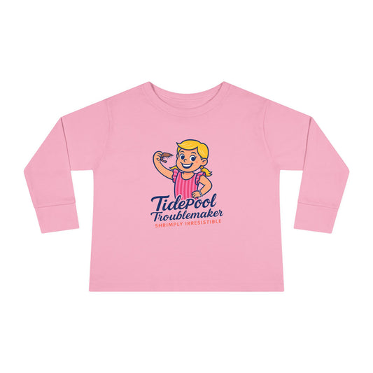 "Shrimply Irresistible" Toddler Long Sleeve