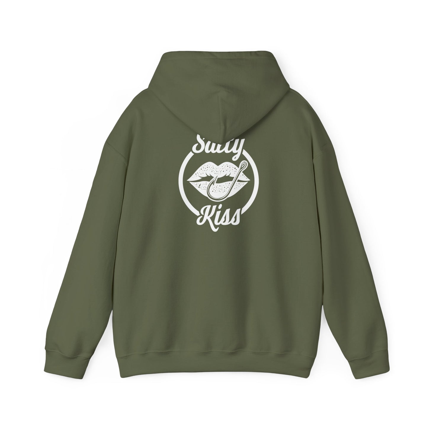 "Salty Kiss" Heavy Blend™ Hoodie - white logo
