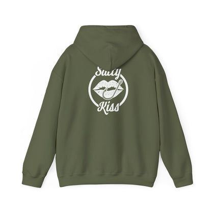 "Salty Kiss" Heavy Blend™ Hoodie - white logo