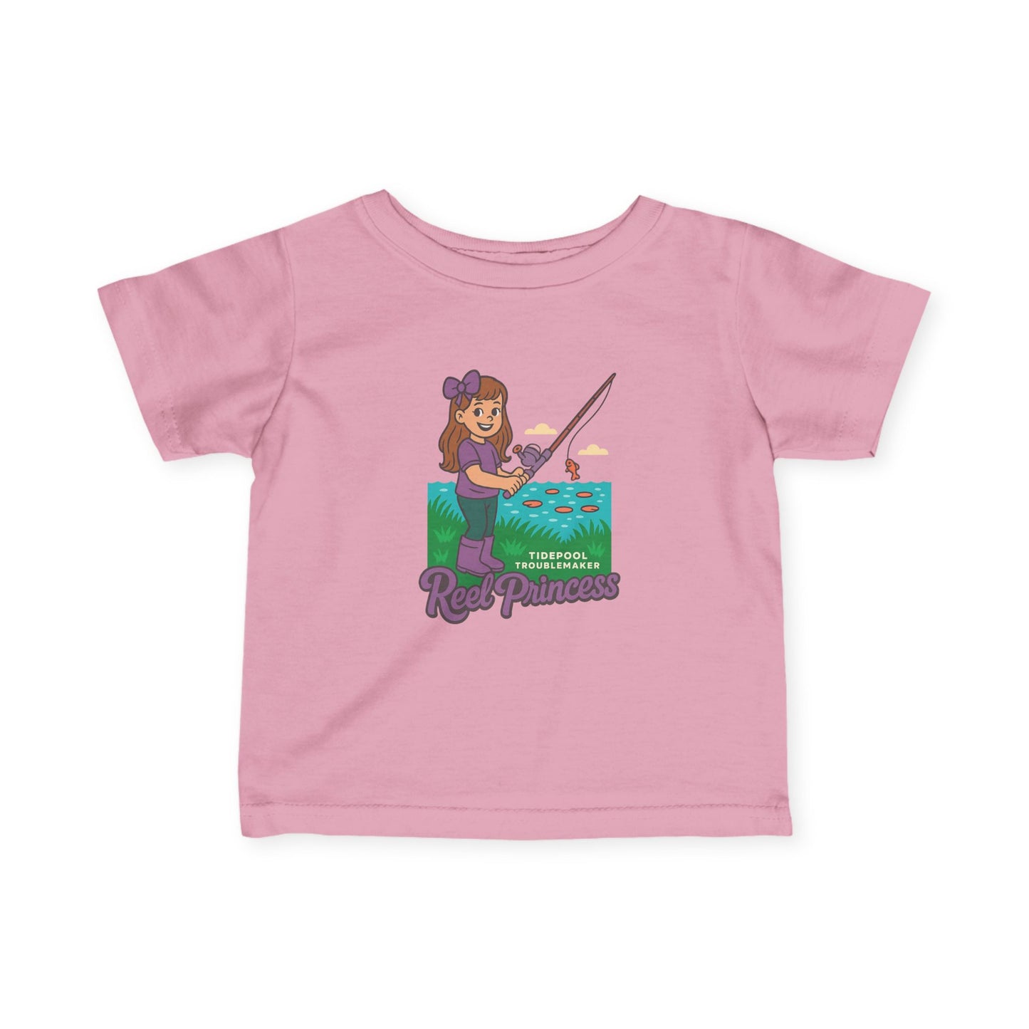 "Reel Princess" Infant Tee