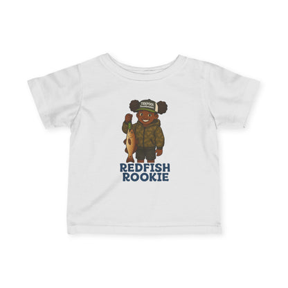 Infant Girls Fishing Tee - Redfish Rookie